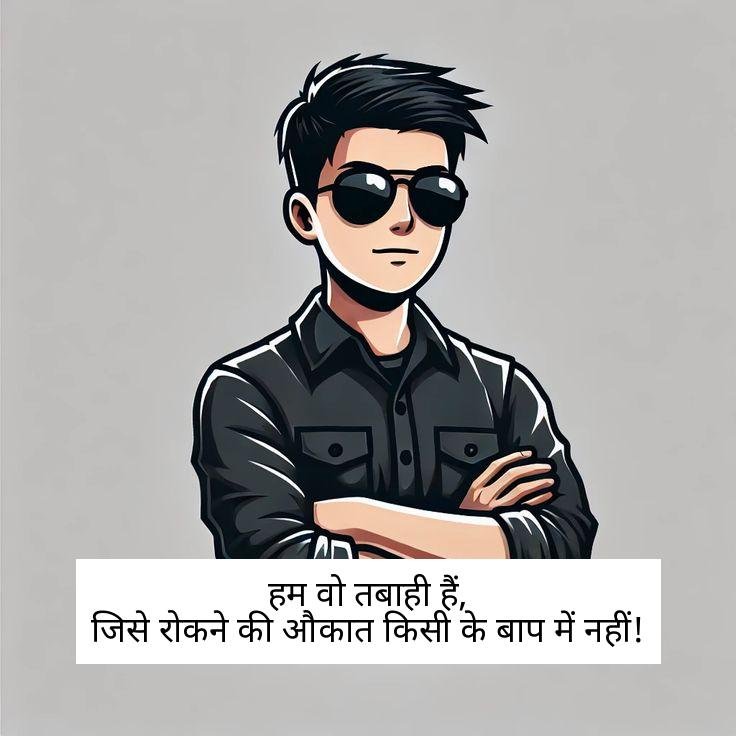 badmashi instagram bio shayari in hindi 3